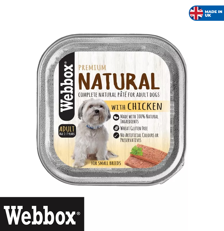 Webbox wet shop dog food